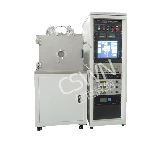 MSP-400D型： 贵重材料高利用率镀膜生产设备